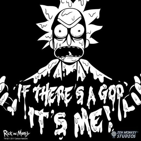 If God Exists Its Me Rick, Rick And Morty Episodes, Morty Quotes, Evil Morty, Rick And Morty Image, Rick And Morty Quotes, Better Than Everyone, God Exists, Rick I Morty