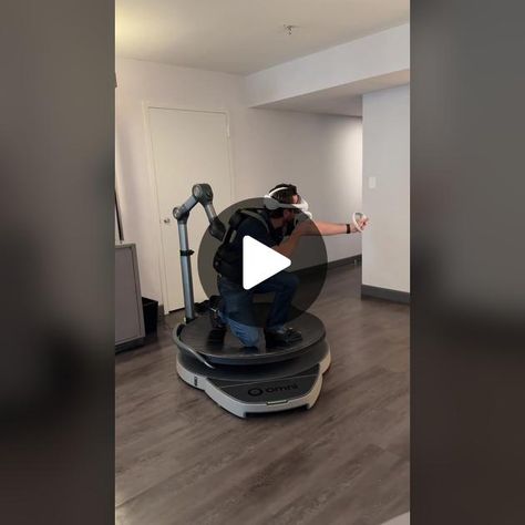 TikTok · CNET Virtuix Omni, Treadmill, Headset, Pre Order, Things To Come, Wall