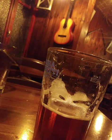 I needed a beer as a base to start over.  #photo #photography #pub #saloon #beer #cerveza #birra #guitar #chitarra #birreria #winchester #winchestersaloon #warm #warmphoto #drink #drinkphotography #drinkpic #warmlight #colours #hotcolors #colors #Wine #alcohol #birramoretti #Moretti #picoftheday Birra Aesthetic, Beer Aesthetic Drinking, Wine Alcohol, Photo Photography, Beer Mug, Winchester, Warm Light, Whiskey Bottle, Beer Glasses