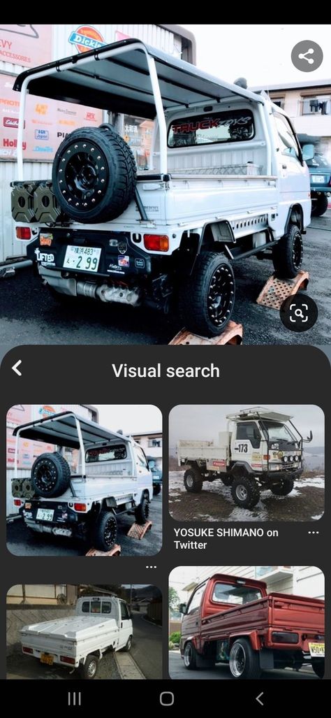 Subaru Sambar Truck, Luxury Car Interior Design, Interior Design Car, Honda Truck, Suzuki Sj 410, Kei Truck, Mini Trucks 4x4, Cars Tattoo, Car Aesthetics