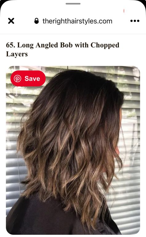 Choppy Layered Hairstyles, Choppy Layered Haircuts, Long Angled Bob, Layered Haircuts For Women, Ginnifer Goodwin, Medium Layered Haircuts, Choppy Bob Hairstyles, Angled Bob, Long Bob Haircuts