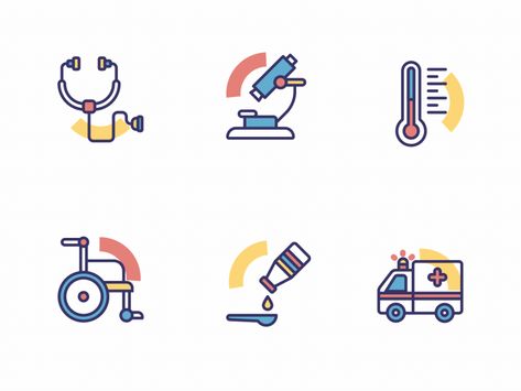 Medical Icons | Micro-Animations V.2 by Dot Shape Micro Animation, Student Apps, Powerpoint Ideas, Medical Animation, Personalized Medicine, Medical Icon, Biomedical Engineering, Outline Illustration, Medical Logo