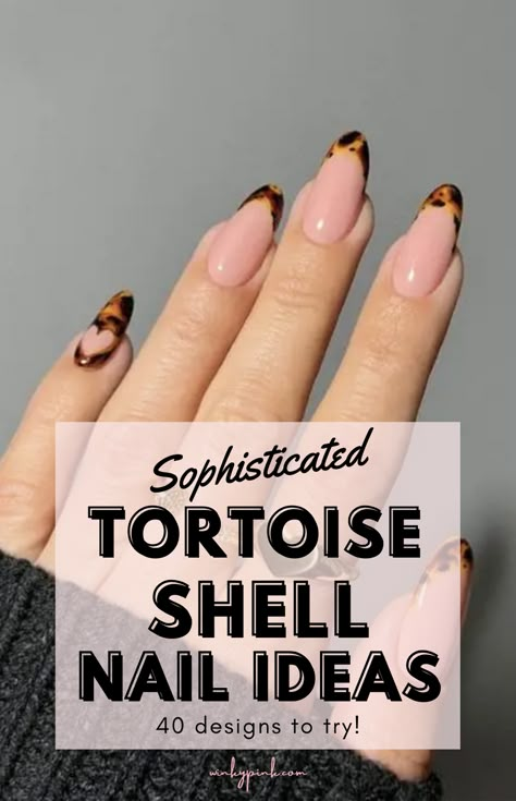 This Post Has 40 Sophisticated Tortoise Shell Nail Ideas. Whether you are into the mob wife aesthetic, the old money trend, or just want some Sophisticated nail designs, there is some great nail inspo in this post to give you the most amazing Tortoise Shell nails. Tortoise Nail Tips, Gold Tortoise Nails, Nail Design Tortoise, Tortoise Shell Tips, Tortas Shell Nails, Tortoise Shell Tip Nails, Tortoiseshell Nails French Tip, Tortoise Tip Nails, Tortoise Nail Design