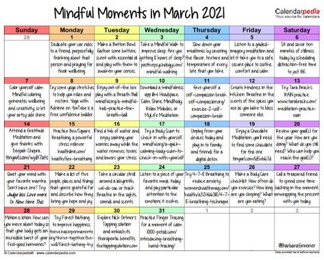 A Mindfulness calendar with ideas to help sharpen your skills in the practice of being mindfully aware, without judgment, as you unwrap the present. Weekly Mindfulness Calendar, Mindfulness Calendar, Mindful Mom, Zones Of Regulation, Elementary School Counselor, School Calendar, Mindfulness Practice, How To Make Buttons, School Counselor