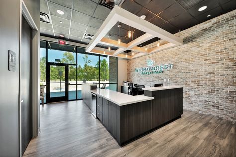 dental medical office design — studiogale Polished Concrete Floor, Dental Office Architecture, Office Vibes, Medical Office Design, Office Architecture, Dental Design, Medical Dental, Medical Design, Pediatric Dentistry