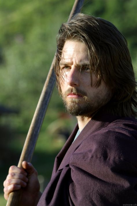 Tom Cruise as Nathan Algren in The Last Samurai The Last Samurai Quotes, Last Samurai, Tom Cruise Movies, The Last Samurai, Tony Goldwyn, Mission Impossible, Main Game, Hollywood Actor, Hollywood Celebrities