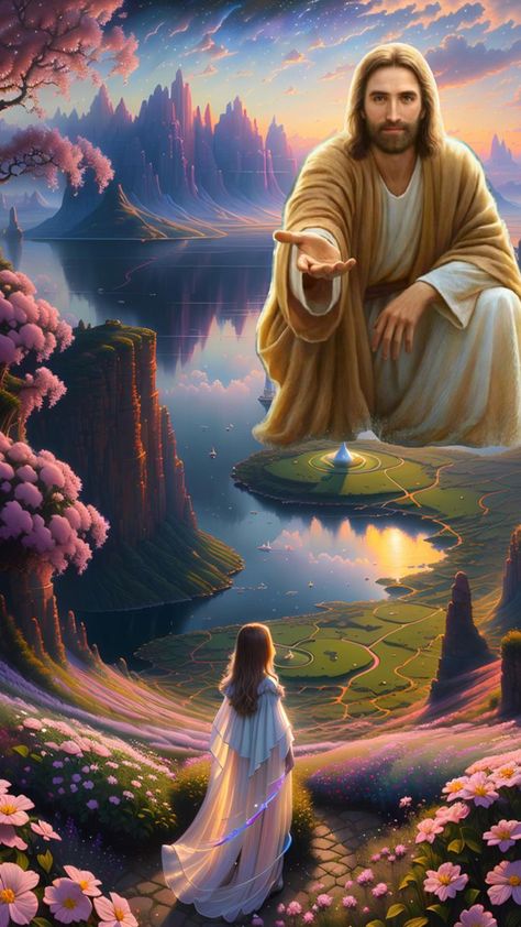 Yishu Masih Photo, Jesus Pictures Hd, Yeshu Masih, Heaven Artwork, Jesus Christ Resurrection, Jesus Love Images, Sf Wallpaper, Jesus Our Savior, Angel Tarot Cards