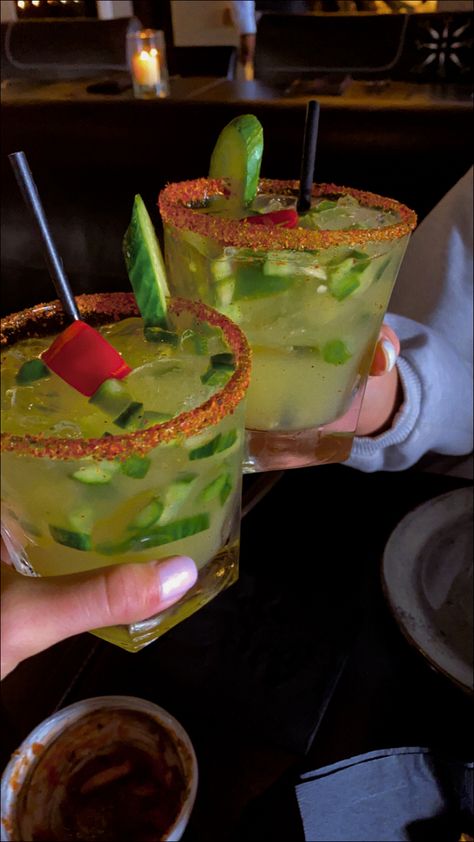 Green Margarita, Green aesthetic Jalapeno Aesthetic, Spicy Margarita Aesthetic, Margarita Aesthetic, Green Margarita, Jalapeno Margarita, Tacos And Tequila, Spicy Margarita, Dinner Party Themes, Christmas Drinks