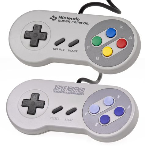 Video Game Controllers: | 20 Things That Have Changed In The Last 20 Years Nerd Stickers, Vintage Gadgets, Games Controller, Console Game, Retro Games Console, Playstation Controller, Nintendo Entertainment System, All Video Games, Video Game Systems