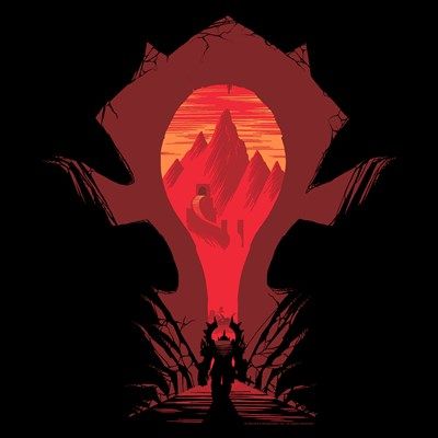 World of Warcraft Horde Silhouette Premium Tee Horde Tattoo, Wow Horde, Warcraft Horde, World Of Warcraft 3, Warcraft Art, Heroes Of The Storm, Wow Art, Arte Animal, World Of Warcraft