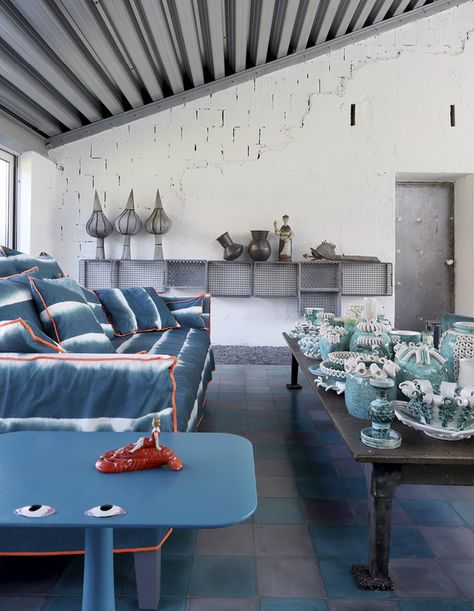 Dům Paoly Navone, Milán Paola Navone, Eclectic Interior Design, Unique Finds, Industrial House, Eclectic Interior, Stunning Interiors, Best Interior, Interior Inspiration, House Colors