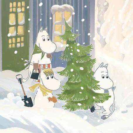 Moomin Christmas, Moomin Wallpaper, 달력 디자인, Christmas Greeting Card, Christmas Greeting, Christmas Wallpaper, Christmas Greeting Cards, Yule, Christmas Greetings