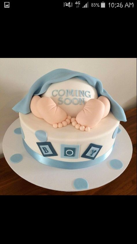 Pregnancy Cake Ideas, Tort Baby, Funny Baby Shower Cakes, Lisa Baby, Baby Shower Cake Designs, Pregnant Cake, Boy Cakes, Birthday Cake For Mom, Baby Boy Cakes