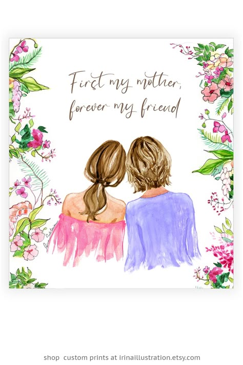 First My Mother Forever My Friend, Mother's Day Painting Ideas Canvases, Happy Birthday Wishes Boy, Digital Art Business, Mother And Daughter Art, Chocolate Day Images, Birthday Wishes Boy, Happy Womens Day Quotes, Lockdown Art