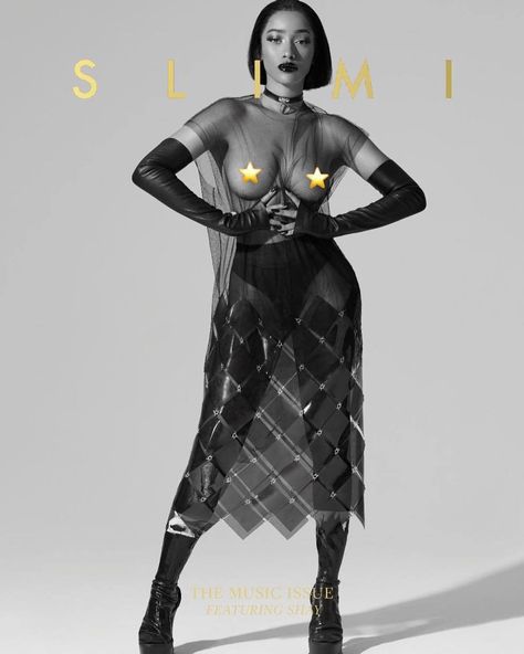 WORLDWIDE FASHION — SHAY × SLIMI Magazine — March 2019, THE MUSIC... Shay Izi, Black Leather Gloves, Leather Gloves, Art Director, Creative Director, Magazine Cover, Gloves, Batman, Black Leather