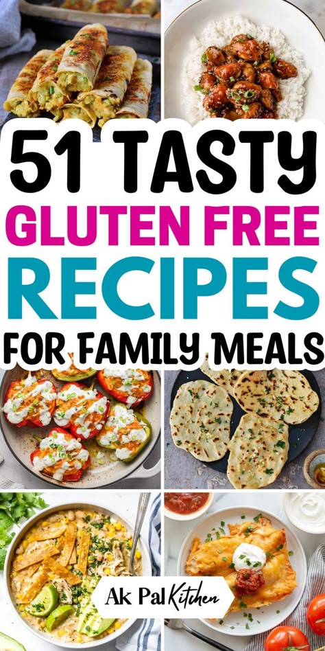 Gluten free recipes are perfect for anyone looking to enjoy delicious gluten free meals. Discover easy gluten-free snacks, healthy gluten-free desserts, and quick gluten-free dinner ideas that the whole family will love. From gluten-free baking to delightful gluten-free treats, you can create tasty treats that fit your dietary needs. Whether you're planning a gluten-free meal prep or searching for gluten-free vegetarian recipes, these ideas will inspire you to cook confidently in the kitchen. Easy Gluten Free Meals For One, Few Ingredient Meals Gluten Free, Healthy Gluten Free Dinner Recipes For Family, Simple Dinner Recipes Gluten Free, New To Gluten Free, Glutton Free Dinner Ideas, Gluten Free 30 Minute Meals, Healthy Lactose Free Recipes, Gluten List To Avoid