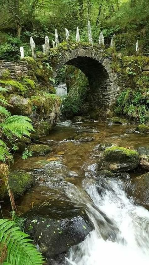 Fairy Bridge, Old Bridges, Beautiful Place In The World, Stone Bridge, Most Beautiful Cities, Beautiful Places In The World, Places In The World, Nature Aesthetic, Pretty Places