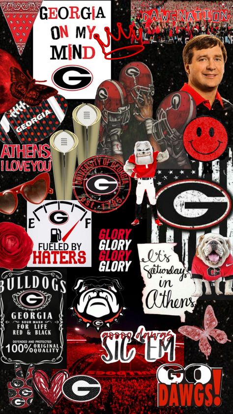 #uga4life #dawgsontop #dawgnation #georgiabulldogs Georgia Wallpaper, Dawgs Football, Uga Football, Georgia Dawgs, Georgia Bulldogs Football, Georgia Football, Bulldogs Football, Athens Georgia, Dream College