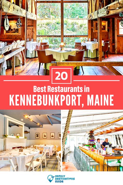 Kennebunkport Maine Restaurants, Kennebunkport Maine Fall, Ocean Restaurant, Kennebunk Maine, Maine Winter, Maine Road Trip, Maine Trip, Acadia National Park Maine, Kennebunkport Maine