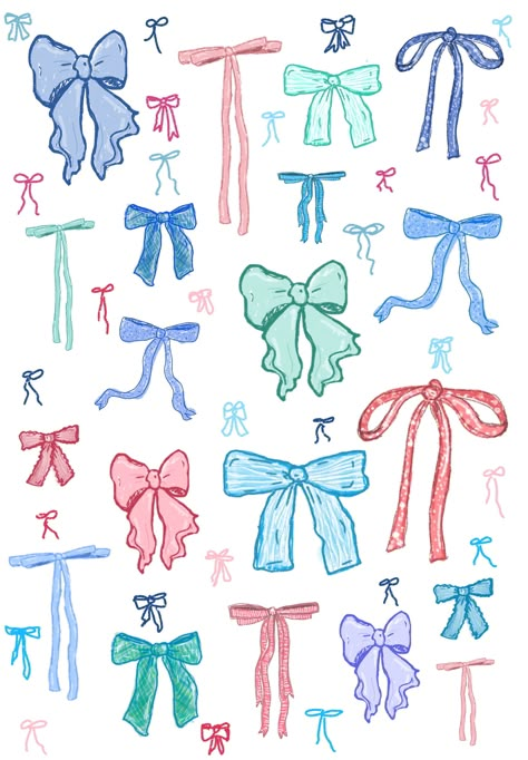 Bows Grandma Chic Bow Drawing Wedding Drawings Of Ribbons, Bow Drawing Aesthetic, Bow Aesthetic Drawing, How To Draw Bow, Bow Drawing Simple, Cute Bow Drawing, How To Draw Bows, How To Draw A Bow, Homemade Birthday Card Ideas