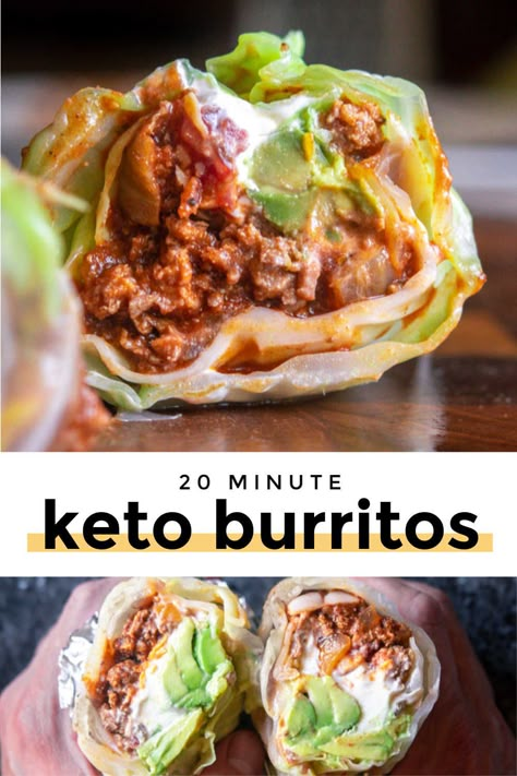 Low Carb Beef Burritos, No Carb Wraps, Keto Wrap Recipes, Keto Burrito Wrap, Low Carb Recipes For One Person, Moderate Carb Meals, Low Carb Lunch Ideas For Work, Low Carb Wraps Ideas, Low Carb No Sugar Meals