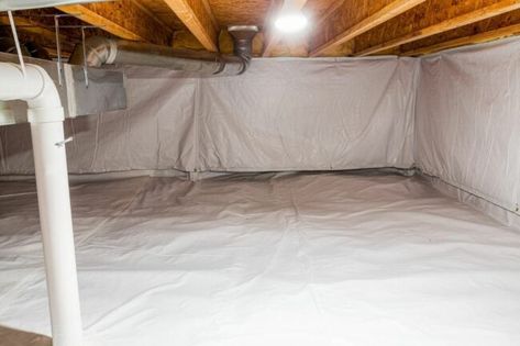 Crawl Space Insulation, Crawl Space Encapsulation, Crawl Space Foundation, Andrew Cooper, House Foundation, Bob Vila, Spray Foam Insulation, Foam Insulation, Protecting Your Home