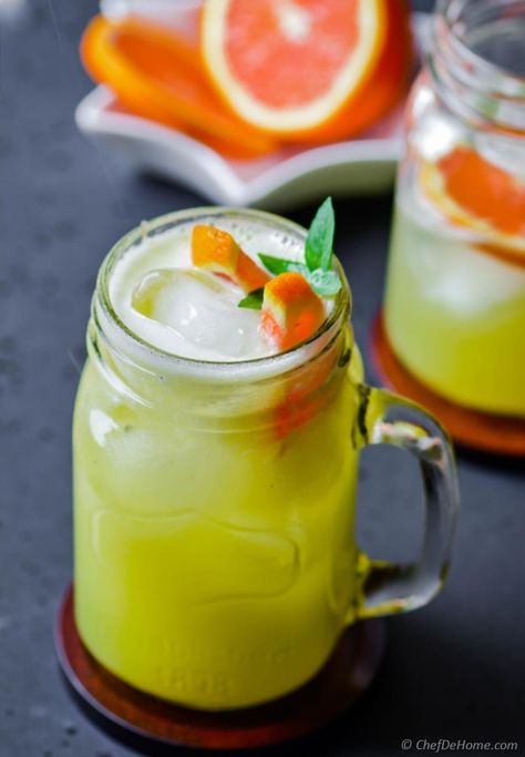 Refreshing Melon Juice Honeydew Juice Recipe, Melon Juice Recipe, Bangus Recipe, Honey Dew Melon, Melon Juice, Orange Juice Recipes, Melon Recipes, Healthy Juicer Recipes, Seasonal Salad