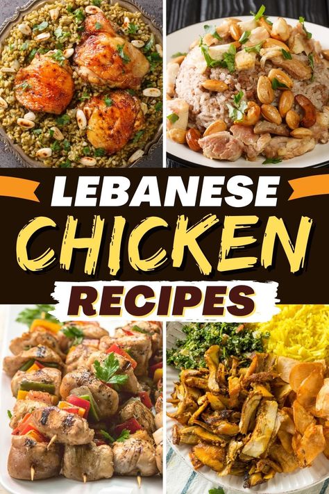 Lebanonese Food, Lebanese Chicken And Rice, Lebanese Recipes Chicken, Authentic Lebanese Recipes, Lebanese Chicken Recipes, Lebanese Recipes Authentic, Lebanese Dishes, Healthy Grilled Chicken Recipes, Shawarma Chicken