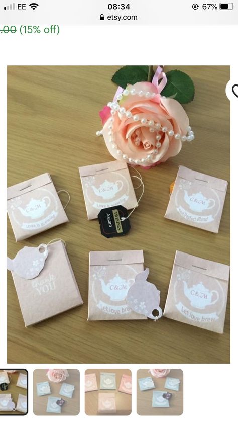 Flower Seeds Wedding Favor, Wedding Goodie Bags, Country Garden Flowers, Love Is Brewing, Tea Wedding, Tea Wedding Favors, Yorkshire Tea, Tea Favors, Seed Wedding Favors