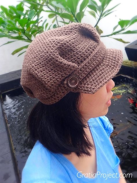 Newsboy hat outfit