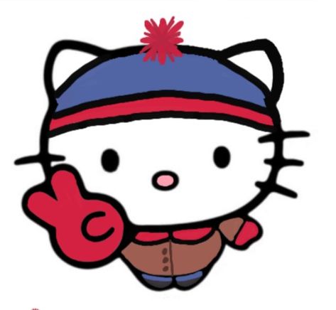 Hello kitty, Stan marsh, South park, South park pfp Hello Kitty South Park Wallpaper, South Park Aesthetic Pfps, Southpark Hello Kitty, Cat South Park Pfp, South Park Hello Kitty Icons, Timmy Pfps South Park, Kenny South Park Pfp, South Park Hello Kitty, South Park Aesthetic