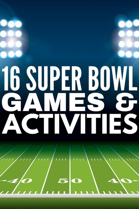 Games To Play During Superbowl, Fun Super Bowl Games, Super Bowl Commercial Games, Football Betting Board, Games For Super Bowl Party, Superbowl Drinking Game, Super Bowl Party Games For Kids, Super Bowl Betting Board, Super Bowl Commercial Bingo 2024