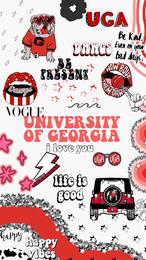 Cute Georgia Bulldogs Wallpaper, Georgia Football Wallpaper, Georgia Bulldogs Wallpaper, Georgia Wallpaper, Georgia Bulldog Mascot, Bulldog Wallpaper, Uga Football, Uga Bulldogs, Georgia Dawgs