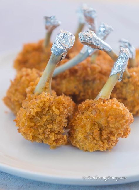 Chicken Pops, Chicken Lollipop, Lollipop Recipe, Appetizer Party, Chicken Lollipops, Poultry Dishes, Pan Fried Chicken, Appetizer Dishes, Airfryer Recipes