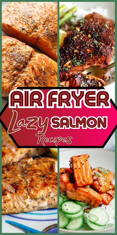 Discover a healthier way to enjoy salmon with this air fryer recipe. Air Fried Blackened Salmon, Baked Salmon Air Fryer, Different Ways To Make Salmon, Salmon And Shrimp Recipes Air Fryer, Easy Air Fryer Salmon Recipes, Air Fryer Salmon Recipes Healthy, Salmon Recipes Baked Air Fryer, Easy Salmon Recipes Air Fryer, Air Fry Salmon Recipes