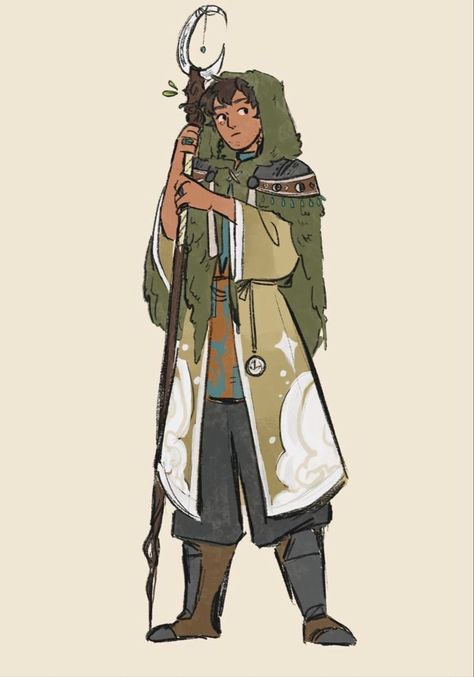 Jimmy Solidarity, Dnd Druid, Dnd Art, Arte Fantasy, Character Creation, Fantasy Clothing, Dnd Characters, Character Outfits, Big Eyes