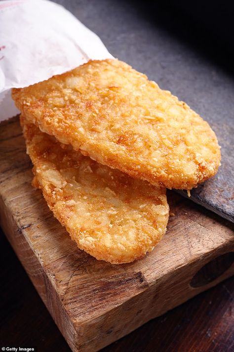 Easy Hashbrown Recipes, Mcdonalds Recipes, Homemade Hashbrowns, Frozen Potatoes, Hashbrown Recipes, Hash Brown, Hash Browns, Copycat Recipe, Fried Food