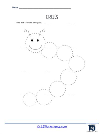 Circling Caterpillar Worksheet - 15 Worksheets.com Caterpillar Worksheets, Caterpillar Patterns, Parts Of A Caterpillar, Caterpillar Counting, The Very Impatient Caterpillar Activity, Holiday Science, Kindergarten Social Studies, Shapes Preschool, Preschool At Home