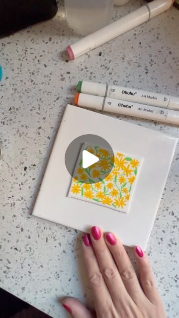 Marcella Taylor on Instagram: "Always working on image transfer techniques here because there’s definitely a paper for whatever project you’re trying to achieve. This time I used TAP (transfer artist paper) by @lrileyart to transfer an image I drew with alcohol markers to polymer clay. You can also print on it with an inkjet printer but I love that I can draw directly on it and add just a bit of uniqueness to each pattern I draw. Have you tried this paper before? #claytransfers #clayimagetransfers #claytools #transferartpaper #transferprint #polymerclayearrings #springflowersearrings #springcrafts #indieshop #smallearringbusiness #earringtutorials #claystudearrings #polymerclaytransfers" Transfer Techniques, Paper Earrings, Clay Tools, Alcohol Markers, Marker Art, Inkjet Printer, Image Transfer, Have You Tried, Polymer Clay Crafts