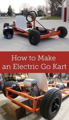 Electric Kart, Build A Go Kart, Go Kart Frame, Homemade Go Kart, Electric Go Kart, Go Kart Plans, Diy Go Kart, Drift Trike, Go Karts