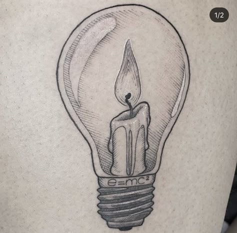 Burning Candle Tattoo, Candlestick Tattoo, Lightbulb Tattoo, Half Moon Tattoo, Wreath Tattoo, Grim Reaper Tattoo, Candle Tattoo, Reaper Tattoo, Crescent Moon Tattoo