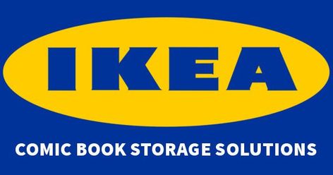 IKEA Comic Book Storage Solutions « How To Love Comics Comic Book Storage Ideas, Comic Book Organization, Comic Organization, Comic Book Rooms, Book Storage Ideas, Comic Storage, Small Bathroom Storage Solutions, Comic Book Storage, Kallax Shelving Unit