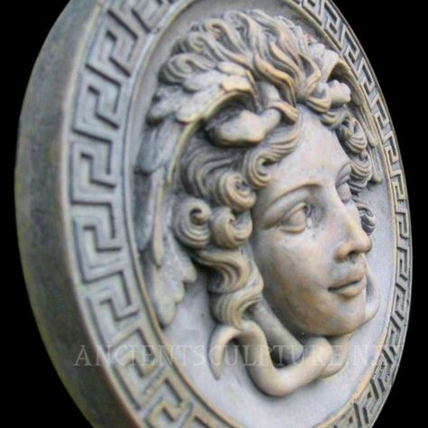 Greek Goddess Tattoo, Medusa Gorgon, Medusa Art, Goddess Tattoo, Roman Sculpture, Greek Gods And Goddesses, Greek Mythology Art, Ancient Sculpture, Medusa Head