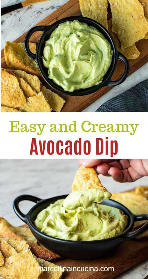 Avocado Snacks Easy, Avacodo Recipe Dip, Dips Vegetarian, Avacado Dip, Whipped Avocado, Cannellini Bean Dip, Chilli Dip, Avocado Dip Recipe, Quick Apps