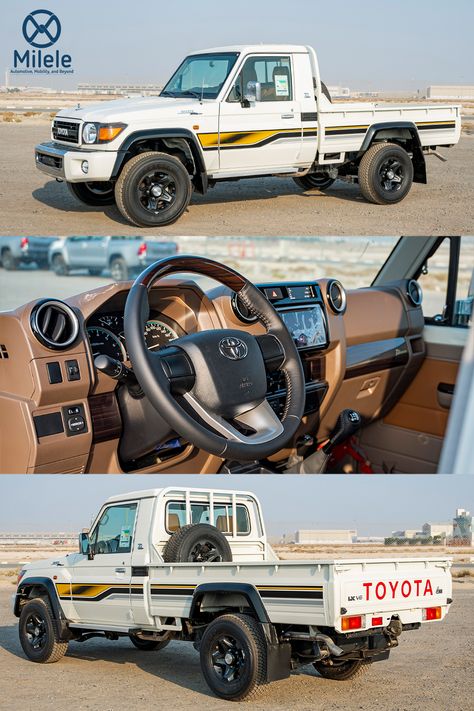 (LHD) TOYOTA LAND CRUISER LC79SC 4.0P MT MY2022 – WHITE Toyota Land Cruiser 150, Kids Vehicles, Land Cruiser Pick Up, Land Cruiser Models, Toyota Cruiser, Toyota Lc, Toyota Fj40, Tonka Truck, Automotive Mechanic