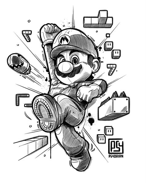 Too late for this? 🤔 . Commissions open! Send DM . #mario #supermario #supermariobros #mariobros #mariobrostattoo #tattooideas #nintendo … | Instagram Snowglobe Tattoo, Pikachu Pixel, Holiday Tattoos, Super Mario Tattoo, Sketches For Beginners, Easy Sketches For Beginners, Nintendo Tattoo, Mario Tattoo, Easy Sketches