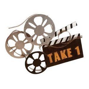 Amazon.com: Movie Wall Art Decoration Director Film Reel: Home & Kitchen Movie Wall Decor, Groom's Table, Fun Interior Design, Movie Theater Room, Theater Room Decor, Modern Wall Sculptures, Movie Reel, Home Movie Theater, Movie Room Decor