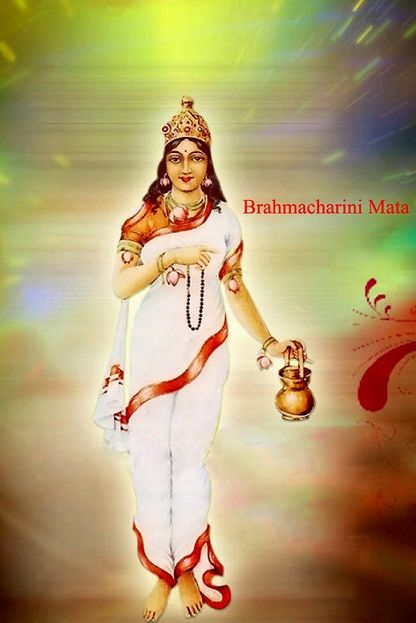 Dwitya Navratri of Mata Brahmacharini on 22 January 2015 (Thursday). http://www.ranima.com/brahmacharini.html Brahamcharni Mata, Mata Brahmacharini, Brahmacharini Maa, Brahmacharini Mata, Navratri Devi, Kali Picture, Navratri Devi Images, All God Images, Maa Image