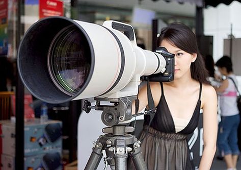 Want to make sure you always have the best lens at your kids sports game? Here you go:  The Canon Super Telephoto 1200mm f/5.6L EF Autofocus Lens |  It's a steal at only $120,000!! Stalker Funny, Stalker Quotes, Extreme Photography, Nikon Camera Lenses, Sports Games For Kids, Lens Guide, Photo Gear, Fun Questions To Ask, Photography Gear