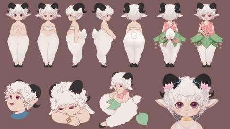 Sheep Dnd Character, Sheep Legs Reference, Sheep Satyr Character Design, Sheep Inspired Outfit, Sheep Demon Oc, Sheep Drawing Reference, Sheep Character Design Human, Sheep Girl Character Design, Sheep Hybrid Oc